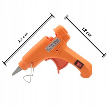 МИНИ-КЛЕЙНЫЙ ПИСТОЛЕТ ДЛЯ ГОРЯЧЕГО СКЛЕИВАНИЯ + КЛЕЕВЫЕ СТОЙКИ X10