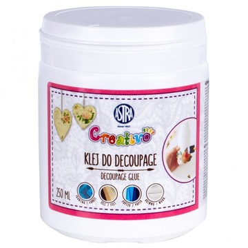Klej do decoupage PREMIUM 250 ml Klej Do Ozdabiania Klej Do klejenia Ozdób