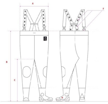 Усиленные польские рыболовные кулики SBP Pros, размер 41