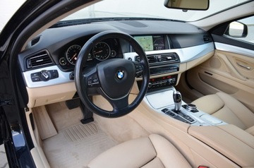 BMW Seria 5 F10-F11 Touring Facelifting 530d 258KM 2014 MEGA STAN 530D LIFT VIRTUAL KOKPIT SERWIS KREM SKÓRA GRZANE FOTELE IGŁA, zdjęcie 22