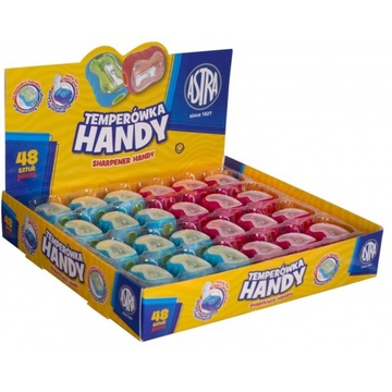 ОДИНАРНАЯ ТОЧИЛКА С УДОБНЫМ КОНТЕЙНЕРОМ ДЛЯ СМЕСИ ASTRA 1 шт.