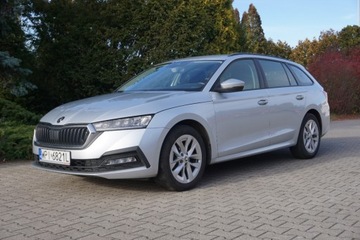 Skoda Octavia IV Kombi 2.0 TDI 115KM 2021 Skoda Octavia Skoda Octavia, IV, 2.0 TDI, 115KM, Kombi, Hak, Virtual, stan, zdjęcie 3
