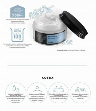 COSRX Интенсивный крем-крем с гиалуроновой кислотой 100 мл