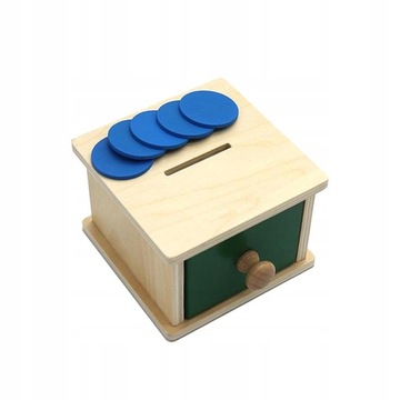 Pudełko Montessori Przedszkole Nauka Edukacyjna