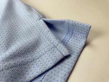 Синяя спортивная рубашка-поло с высоким воротником Jack Nicklaus, размер XL