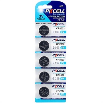 NOWA BATERIA CR2032 3V PKCELL BLISTER 5 SZTUK