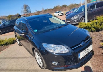 Ford Focus III Kombi 2.0 Duratorq TDCi DPF 140KM 2013 Ford Focus TITANIUM Gwarancja Super Stan Skora Ksenon Zobacz 2.0, zdjęcie 6