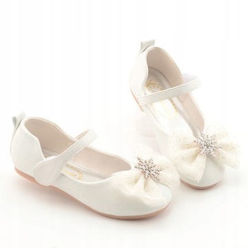BŁYSZCZĄCE BALETKI ROZ 27-34 ELEGANCKIE BUTY