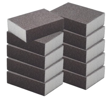 KLOCEK KOSTKA GĄBKA SZLIFIERSKA P220 NORTON 10 SZT
