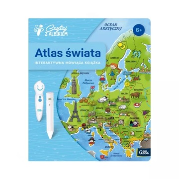 Czytaj z Albikiem - Książka Atlas świata