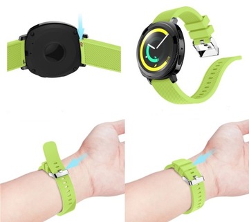 Силиконовый ремешок 20 мм — универсальный с телескопами.