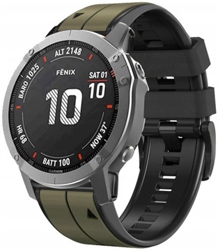 ОЛИВКО-ЧЕРНЫЙ Ремешок для Garmin Forerunner 745