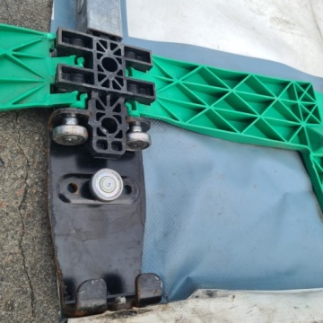 крыша, тележка, полуприцеп, полуприцеп, тентованный Эдша