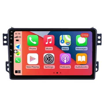 Radio GPS Navigation CarPlay Android Auto for Opel Agila Suzuki Splash Ritz