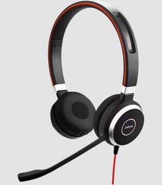 Jabra Evolve 40 UC Стереогарнитура USB-A