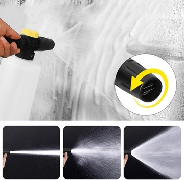 FOAM POT 700ML РЕГУЛИРУЕМАЯ НАСАДКА КОНТЕЙНЕР ДЛЯ ПЕНЫ ДЛЯ KARCHER K2-K7