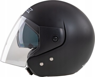 KASK MOTOCYKLOWY OTWARTY MOTOR SKUTER Z SZYBĄ MT M
