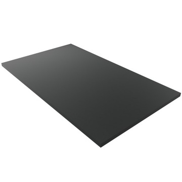 Półka formatka płyta meblowa laminowana blat Czarny 90x40 18 mm PCV 2 MM