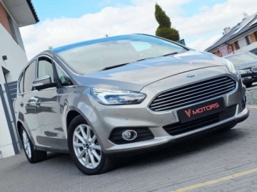 Ford S-Max II Van 2.0 TDCi 180KM 2016 Ford S-Max Titanium 180KM FULL LED Skora Navi Panorama KeylessGo BLIS SONY, zdjęcie 13