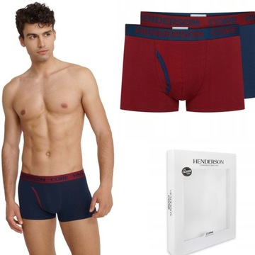 BOKSERKI MĘSKIE HENDERSON MAJTKI 40970 INSERT 2-pak r.XL