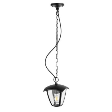 Lampa zewnętrzna IGMA wisząca E27 IP44 czarna