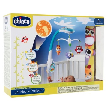 CHICCO MAGICZNY LAS KARUZELA SENSORYCZNA PROJEKTOR