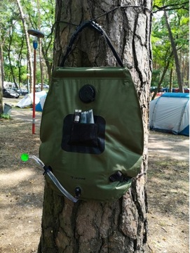 Туристический солнечный душ для кемпинга портативный MaxiGroup 20л