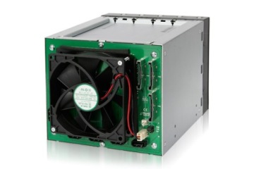 ICY DOCK FatCage MB155SP-B 5-disk EZ-Tray 3.5 Hot-Swap Backplane