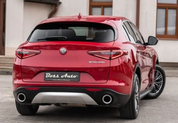 Alfa Romeo Stelvio SUV 2.2 Diesel 180KM 2017 Alfa Romeo Stelvio 2.2JTD 180KM Ledy Navi Camera Skora Full Serwis ASO No, zdjęcie 11