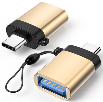 МИНИ-АДАПТЕР АДАПТЕР OTG КОНВЕРТЕР USB TYPE C В USB 3.0 5 Гбит/с, 4 ЦВЕТА
