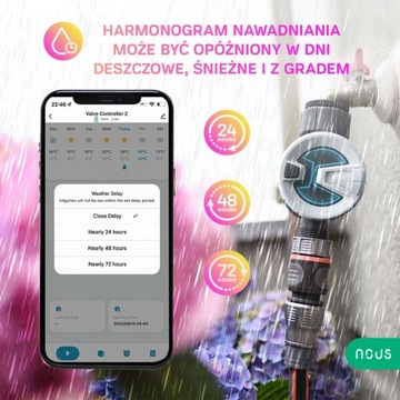Умный Bluetooth-контроллер орошения NOUS L11