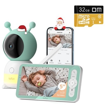 NIANIA ELEKTRONICZNA OBROTOWA KAMERA WIFI 5