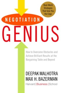 Negotiation Genius - Malhotra, Deepak EBOOK