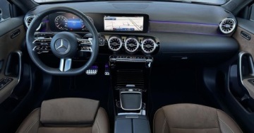 Mercedes Klasa A W177/V177 Hatchback Facelifting 1.3 200 163KM 2025 Mercedes-Benz Klasa A Salon PL AMG Line Ambient Kamera Keyless Navi Multib, zdjęcie 17