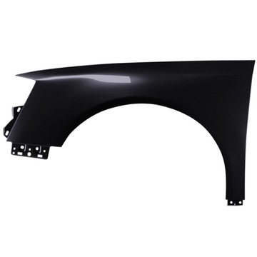Blu Mild Fender VW Passat B6 LC9X Left Black 05-10 Front
