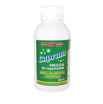 Emulsja do czyszczenia metali kolorowych CUPRUM - 300 ml