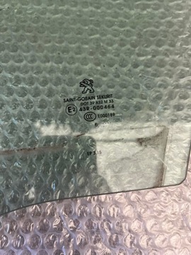 PEUGEOT 2008 I 12-18 5D SKLO (OKNO) DVEŘE LEVÝ PŘEDNÍ