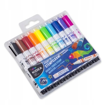 ТОНКАЯ ДЕКОРАТИВНАЯ ШАРИКОВАЯ РУЧКА Fineliner для детей ОФИСНАЯ РУЧКА 10 цветов Kidea