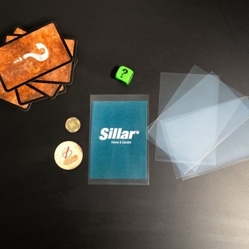 5 классических конвертов для коллекционных карточек Sillar, 63,5 x 88 мм, 50 микрон
