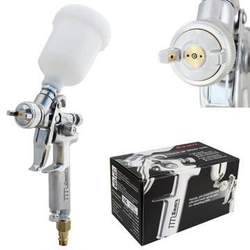 Pistolet lakierniczy STAR MINI HP dysza 1,0 mm górny zbiornik 130 ml