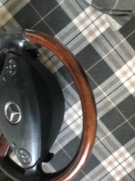 Mercedes W221 лифт-руль с кожаной подушкой безопасности