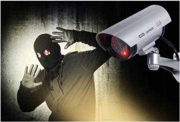 ATRAPA KAMERY WEWNĘTRZNEJ ZEWNĘTRZNEJ MONITORING NOC KAMERA DIODA