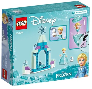 LEGO 43199 ДВОР ЗАМКА ЭЛЬЗЫ, НОВЫЙ ПОДАРОК