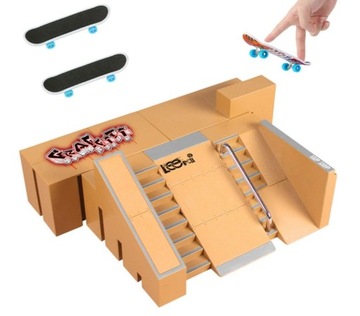 НАБОР ФИНГЕРБОРДОВ RAMP SKATEPARK + 2 СКЕЙБОРДА