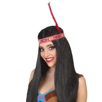 ГЛАВНЫЙ КРАСНЫЙ ИНДИЙСКИЙ ОРУЧ С ПЕРЬЯМИ