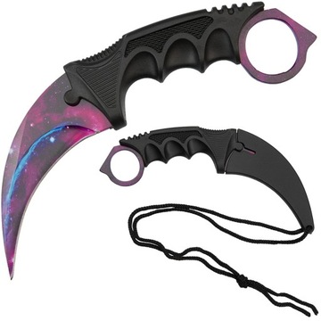 PRAWDZIWY NÓŻ KARAMBIT CS:GO NECK KNIFE COUNTER STRIKE COSMO