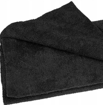 MIKROFIBRA CZARNA GRUBA 40x40 cm 350 gram 935