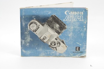Fabryczna instrukcja CANON AV-1-tanio