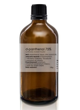 D-Panthenol 75% Prowitamina B5 100g