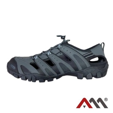ŚLICZNE SANDAŁY TREKKINGOWE SPORTOWE WIĄZANIE LACE LOCK NEKO TREKK r. 45